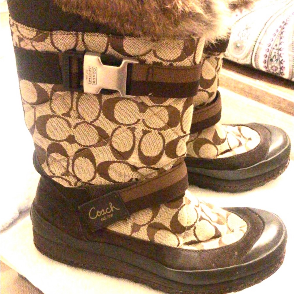 Coach snow boots